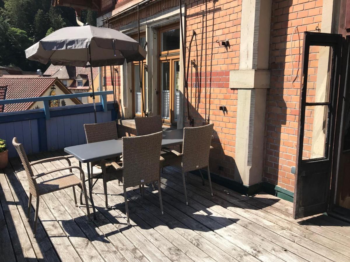 Stilvolle Ferienwohnung im Herzen von Triberg Triberg im Schwarzwald Exterior foto